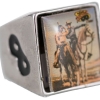 THE LONE RANGER SECRET COMPARTMENT RING BOXED SET 3